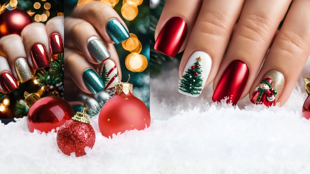 Unghie natalizie: come decorare le tue mani per Natale