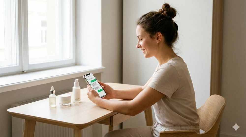 ChatGPT skincare personalizzata